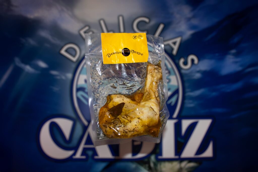 Pollo escabechado sin gluten sin lactosa