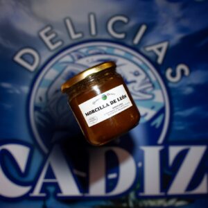 Crema de morcilla de león